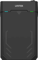 Unitek DiskGuard Raiden 2.5" / 3.5" USB 3.0 Külső HDD/SSD ház - Fekete