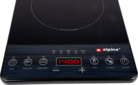 Alpina Indukciós főzőlap - Fekete