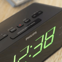 Philips TAR3306/12 Rádiós ébresztőóra - Fekete
