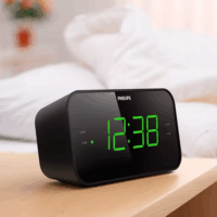 Philips TAR3306/12 Rádiós ébresztőóra - Fekete
