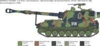 Italeri M-109/A2-A3-G tank műanyag modell (1.35)