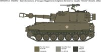 Italeri M-109/A2-A3-G tank műanyag modell (1.35)