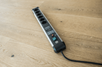 Brennenstuhl Premium-Protect-Line 230V Túlfeszültség védő elosztó 6 aljzatos 3m Fekete/Ezüst