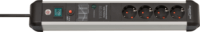 Brennenstuhl Premium-Protect-Line 230V Túlfeszültség védő elosztó 4 aljzatos 3m Fekete/Ezüst