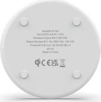 Rapoo XC105 Vezeték nélküli töltő - Fehér (10W)