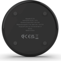 Rapoo XC105 Vezeték nélküli töltő - Fekete (10W)