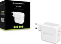 Conceptronic ALTHEA08W Hálózati USB-C töltő - Fehér (100W)