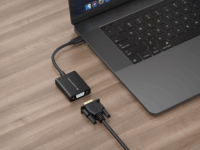 Conceptronic ABBY05B USB-C apa - VGA anya Adapter