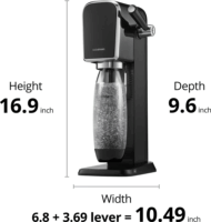 SodaStream Art Szódakészítő - Fekete