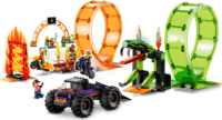 LEGO® City: 60339 - Kaszkadőr aréna dupla hurokkal