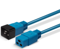 Lindy 30120 IEC hosszabbító kábel - 1m