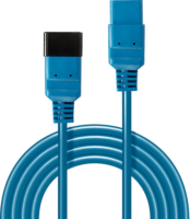 Lindy 30120 IEC hosszabbító kábel - 1m