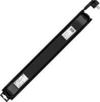 REV 250V Elosztó 5 aljzatos 3.4m - Fekete