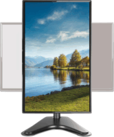Manhattan 462037 17"-27" LCD TV/Monitor asztali tartó állvány - Fekete