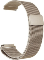 Mybandz Univerzális Milánói Fém szíj 22mm - Pezsgőarany