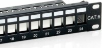 Equip 769124 19" Patch panel - 24 port