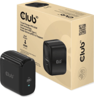 Club3D CAC-1905EU Hálózati USB-C töltő - Fekete (65W)