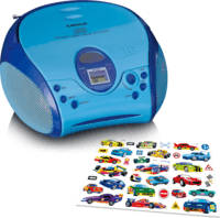 Lenco SCD-24BU Kids Boombox Rádió - Kék