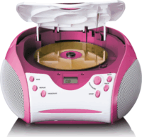Lenco SCD-24PK Kids Boombox Rádió - Rózsaszín