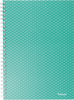 Esselte Colour'Breeze 80 lapos A5 vonalas spirálfüzet - Zöld