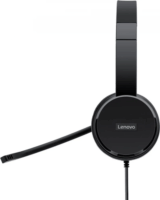 Lenovo 100 Stereo USB Headset - Fekete