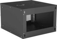 Manhattan 19" Fali rack szekrény 6U 540x560mm - Fekete