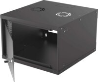 Manhattan 19" Fali rack szekrény 6U 540x560mm - Fekete