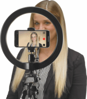 Cullmann Alpha 1000 Vlogging Vlogger telefon tartó és LED állvány