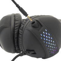 White Shark OX GH-2140 RGB Gaming Headset - Fekete