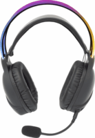 White Shark OX GH-2140 RGB Gaming Headset - Fekete