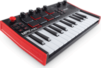 Akai MPK Mini Play MK3 USB MIDI Controller - Fekete/Piros