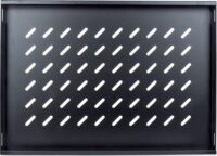 Manhattan 19" Rackszekrény polc 1U 345 mm - Fekete