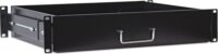 Manhattan 19" Rackszekrény fiókos polc 2U 350 mm - Fekete