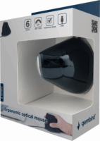 Gembird MUS-ERGO-03 USB Ergonómikus Egér - Asztroszürke