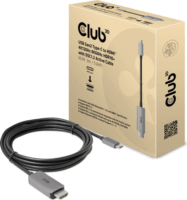 Club3D CAC-1587 USB-C - HDMI kábel 3m - Fekete