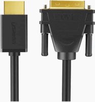 Ugreen 30116 HDMI - DVI kábel 1m - Fekete