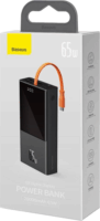 Baseus Elf Digital Display Powerbank 20000mAh 65W (1.5-5A / 5-20V) - Fekete