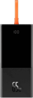 Baseus Elf Digital Display Powerbank 20000mAh 65W (1.5-5A / 5-20V) - Fekete