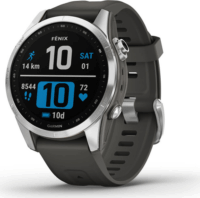 Garmin fenix 7S (42mm) Okosóra - Ezüst/Grafit