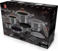 Berlinger Haus BH/7037 Moonlight Edition Edénykészlet - Inox (12 részes)