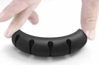 Ugreen 30762 Öntapadó rendszerező 4 kábelhez 2db - Fekete