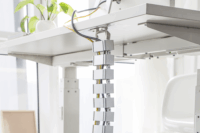 Digitus DA-90506 Rugalmas kábelvezető 1.3m - Ezüst