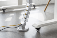 Digitus DA-90506 Rugalmas kábelvezető 1.3m - Ezüst