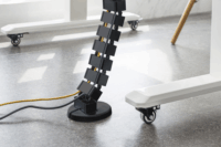 Digitus DA-90505 Rugalmas kábelvezető 1.3m - Fekete