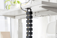 Digitus DA-90505 Rugalmas kábelvezető 1.3m - Fekete