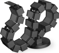 Digitus DA-90505 Rugalmas kábelvezető 1.3m - Fekete