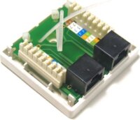 UTP Fali Alj CAT5E 2-es