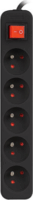 Lanberg PS1-05E-0150-BK 250V Elosztó 5 aljzatos 1.5m - Fekete