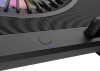 Genesis Oxid 850 RGB 17.3" laptop hűtőpad - Fekete