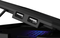 Genesis Oxid 850 RGB 17.3" laptop hűtőpad - Fekete
